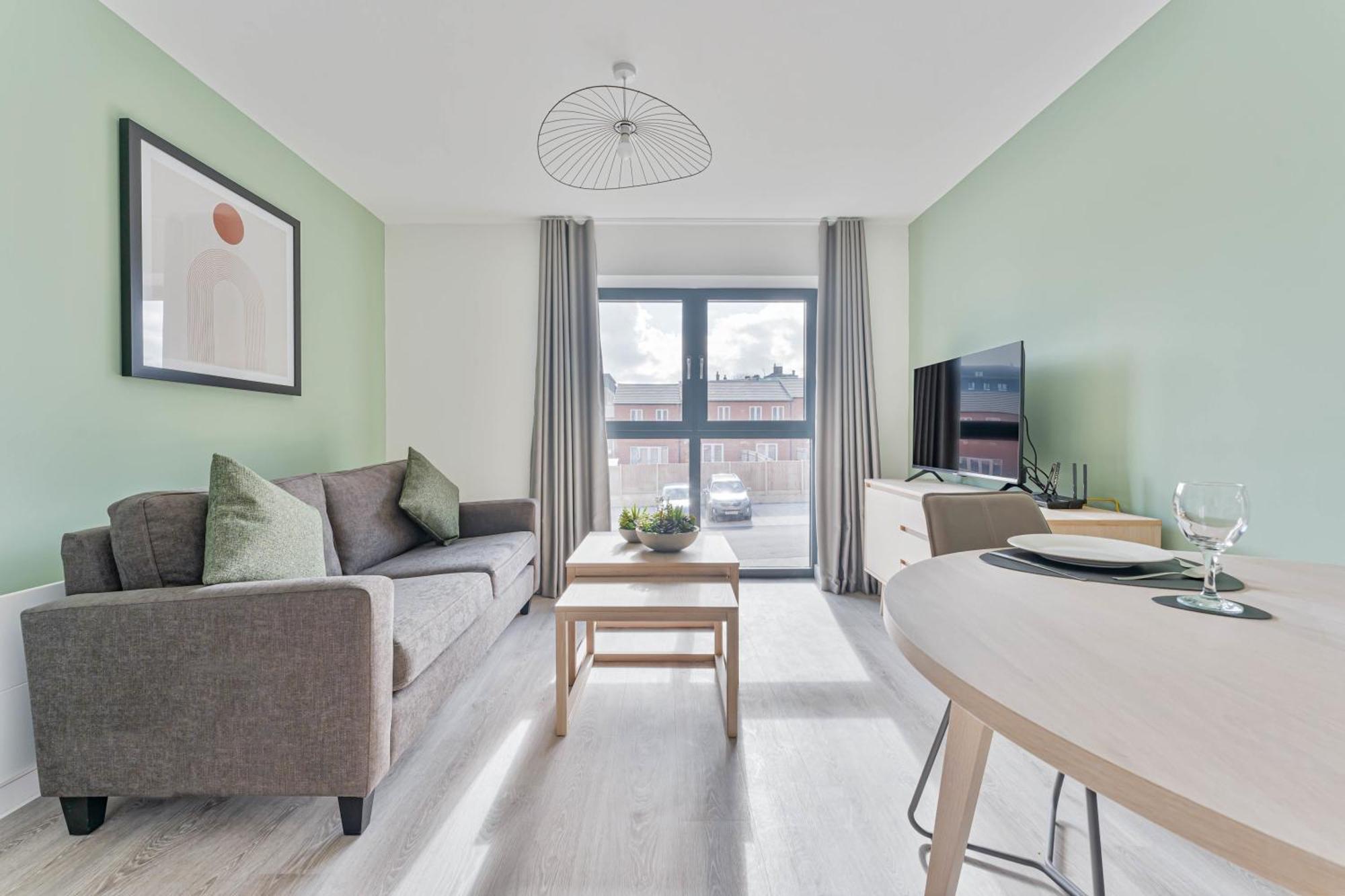 Stayzeni, Hardwick House Lovely 1 Bed Flat Apartment Derby
